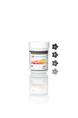 Gel food colour, black, 35 g