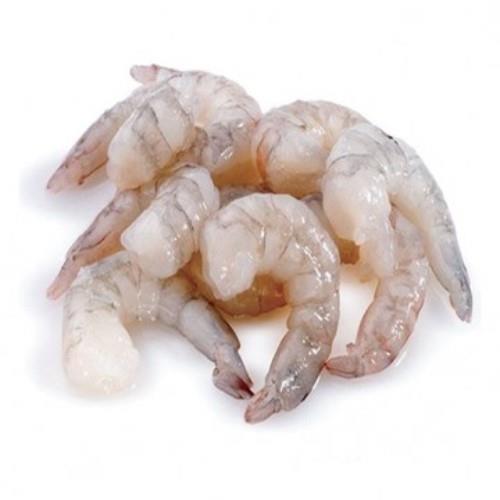 Vannamei Prawns, peeled, deveined, raw, 31/40, 25% glaze, 1 kg