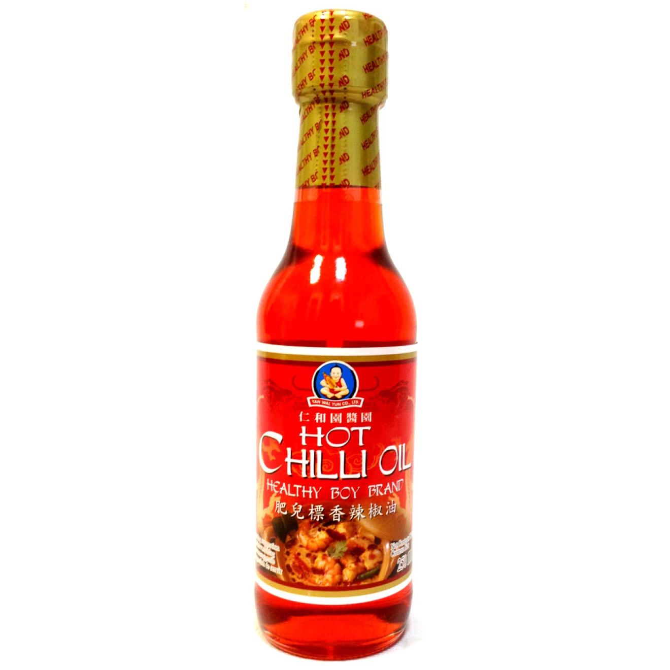 Čili sojų aliejus HEALTHY BOY, 250 ml