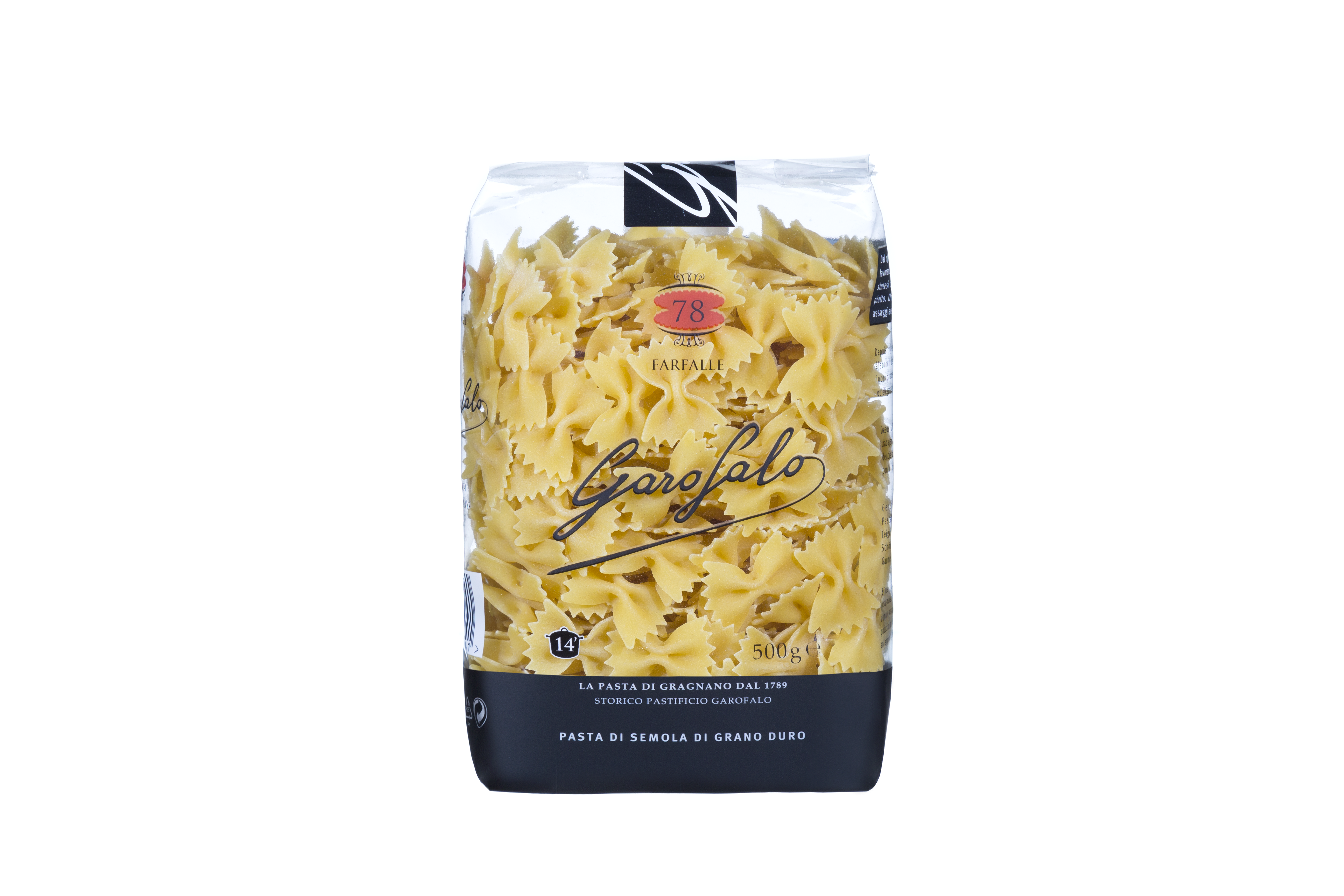 Kietagrūdžiai makaronai GAROFALO, kaspinėliai, 500 g
