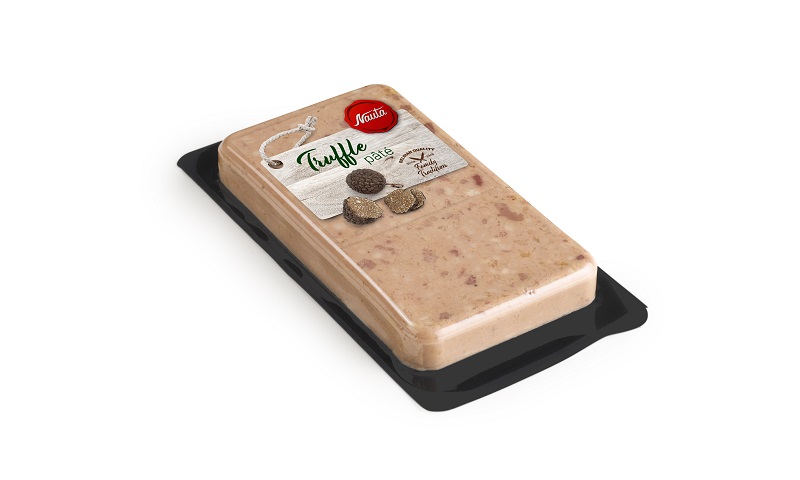 Boiled pork pate, with truffle flavor, I class. 150 g