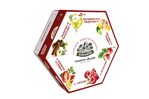 Fruit tea set HERBAL SUMMER FLAVOR 125g