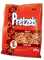 Riestainėliai su druska SOLEO, 200 g