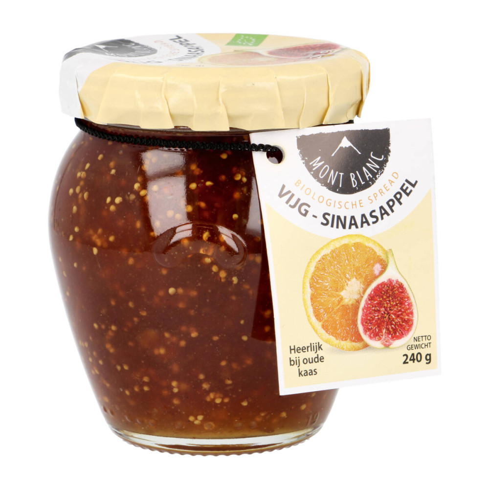 Mont Blanc Organic Fig and Orange Jam