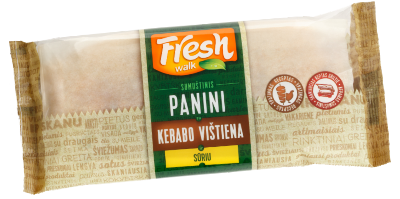 Sumuštinis su kebabo vištiena ir pikantišku padažu GOOD ONE, 205g