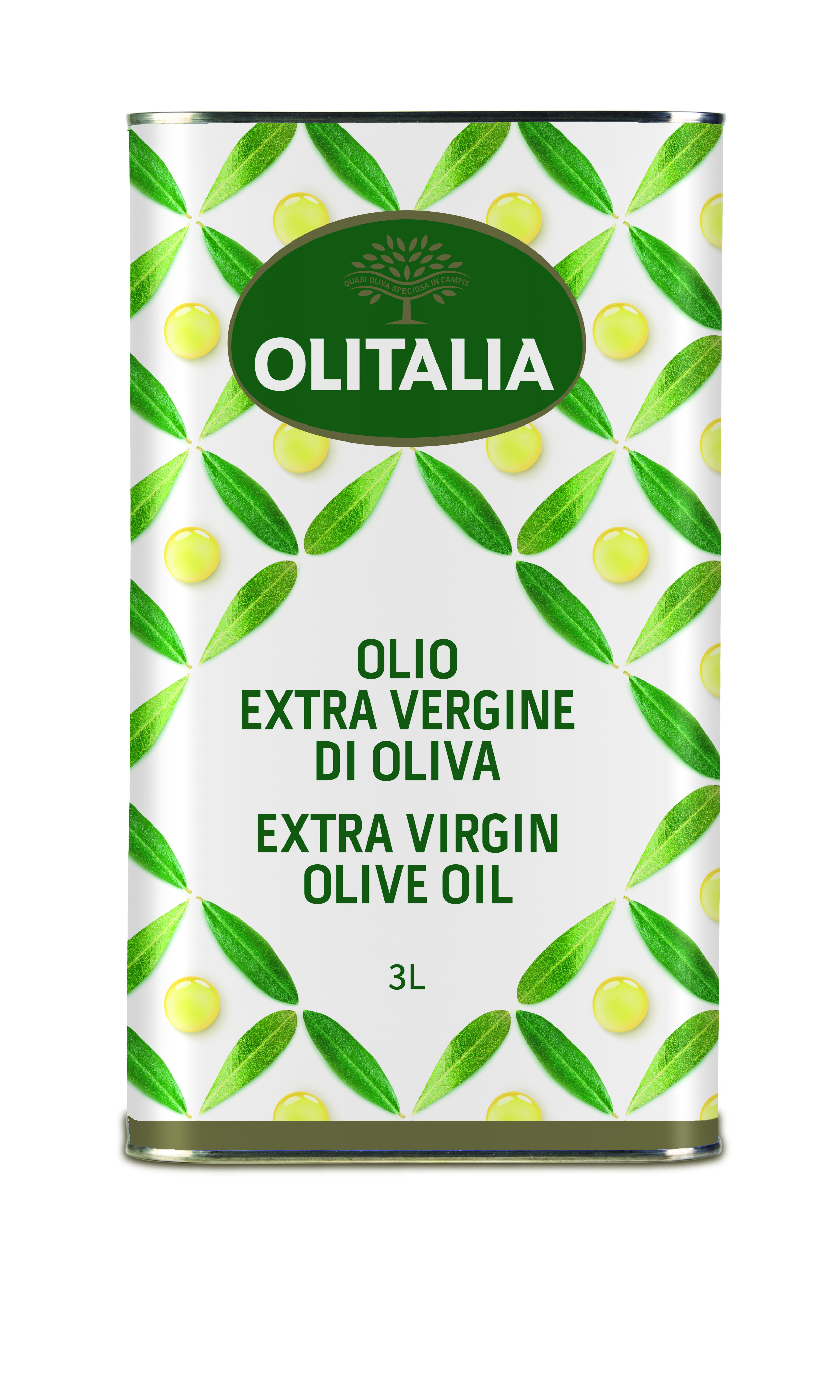 Olive oil OLITALIA Extra Virgin, 3 l