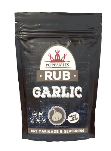 Spice mix POPPAMIES Garlic Rub, 200 g