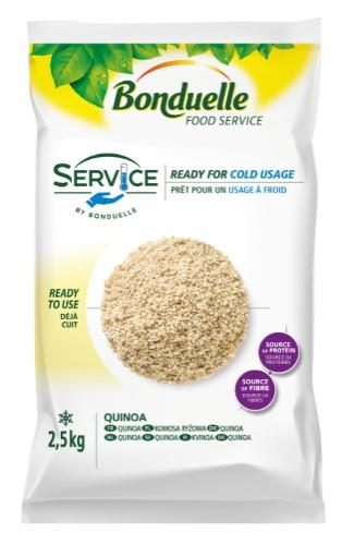 Frozen cooked quinoa BONDUELLE, 2.5kg