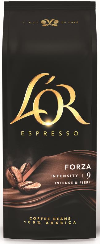 Coffee beans L'OR Forza, 1kg