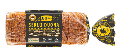SĖKLŲ sumuštinių duona, 450 g