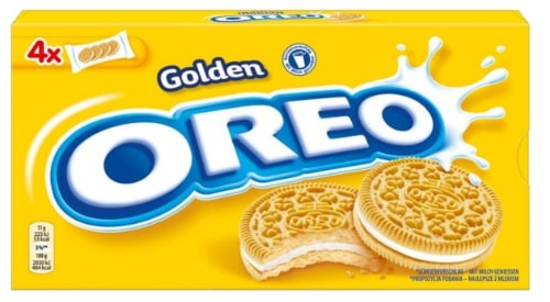 Biscuits OREO GOLDEN with vanilla filling, 176g