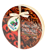 Pieninis šokoladas su avietėmis ir mėlynėmis, 300 g