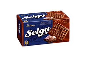Šokoladinio skonio sausainiai SELGA, 180g