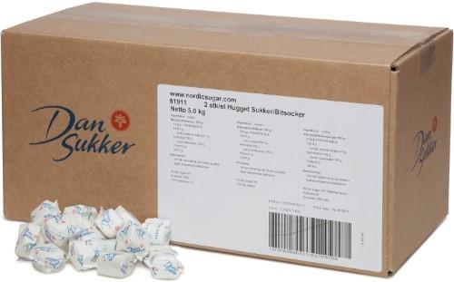 Sugar cubes DAN SUKKER white, 4.4 kg