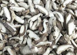 Frozen IQF shiitake, slices, 1 kg