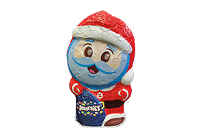 Šokoladinis Kalėdų senelis SMARTIES 85g