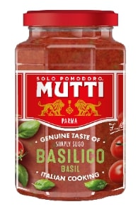 Pasta sauce MUTTI, with basil, 400 g