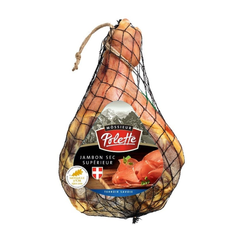 Dried pork ham SEC SUPERIEUR TERROIR SAVOIE