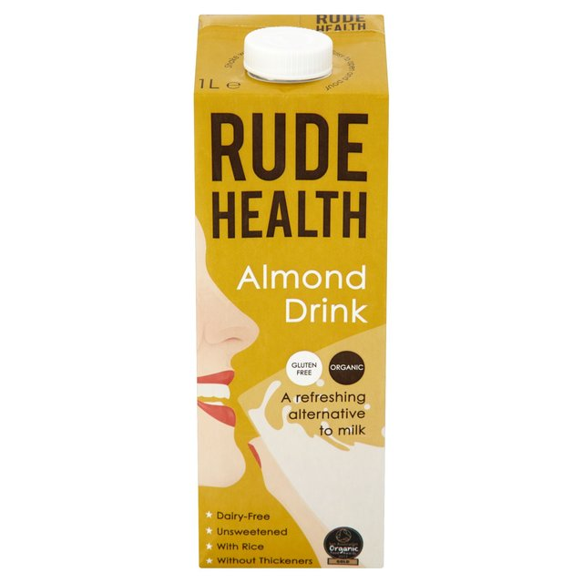 Organic almond drink RUDE HEALTH, 1 l