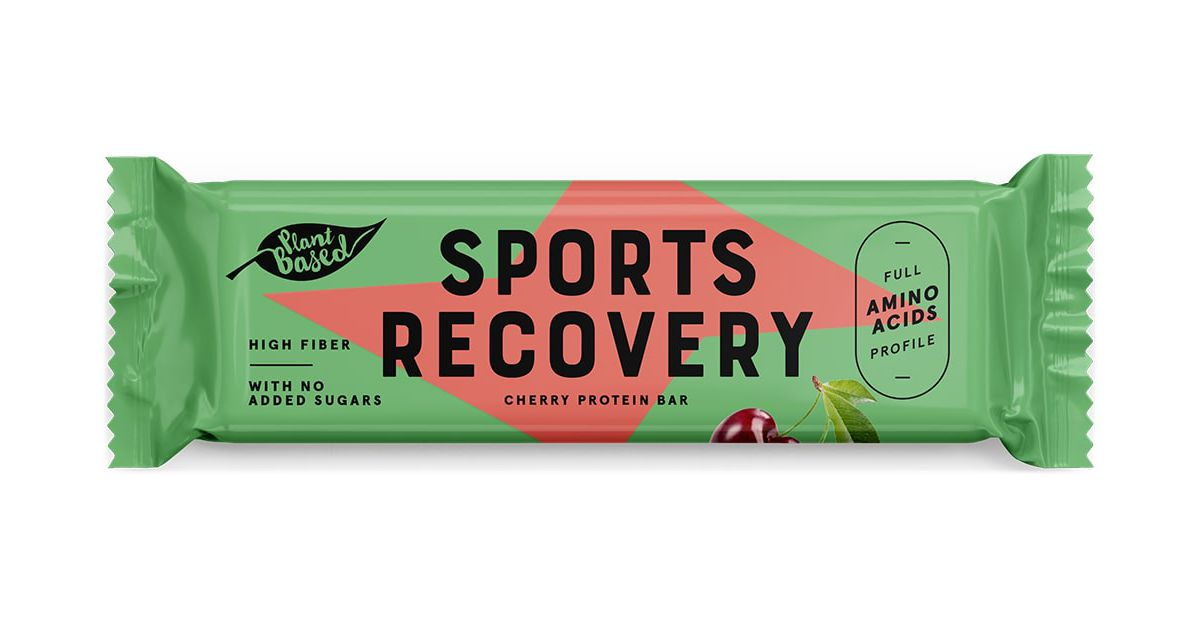 Baltyminis batonėlis su vyšniomis „Sports Recovery“