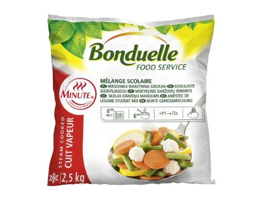 Frozen vegetable mix BONDUELLE School, 2,5 kg