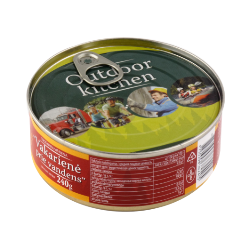 Stewed chicken Vakariene prie vandens, 240 g