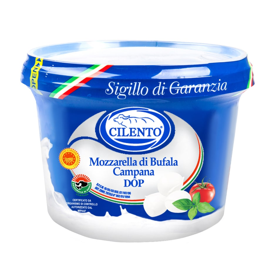Buivolių pieno sūrio rutuliukai MOZZARELLA DI BUFALA CAMPANA DOP