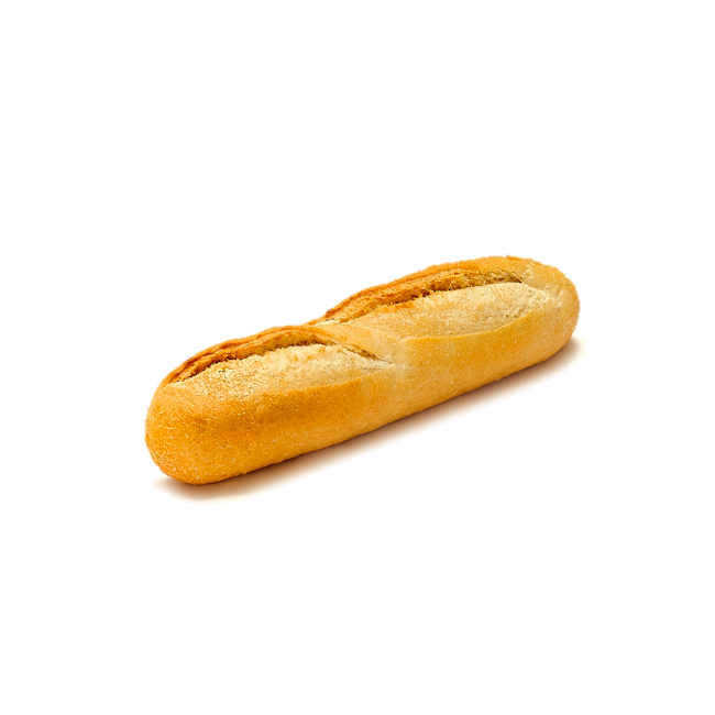 Frozen Half-baguette, 115 g x 64 vnt, 400000465