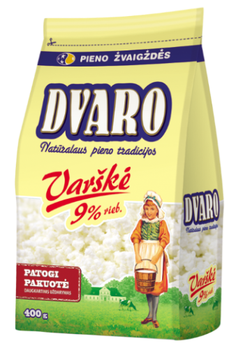 Curd DVARO, 9%, 400g