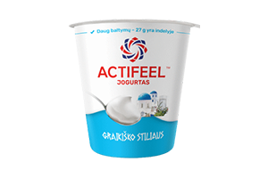 Graikiško tipo jogurtas ACTIFEEL 0.2%, 300g