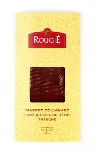 Hot-smoked duck breast, sliced, 90g