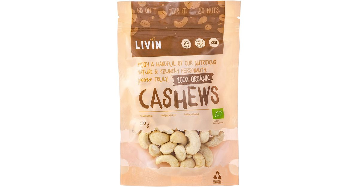 Anakardžiai, ekologiški