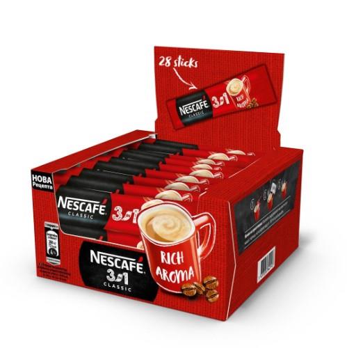 Kavos gėrimas NESCAFE Classic 3in1, 28 x 16,5 g
