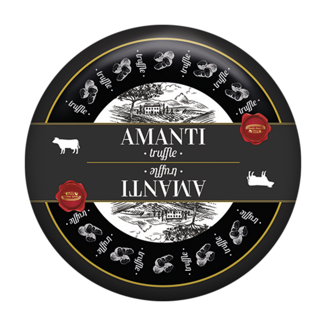 AMANTI cheese, with truffle, ~4,5 kg