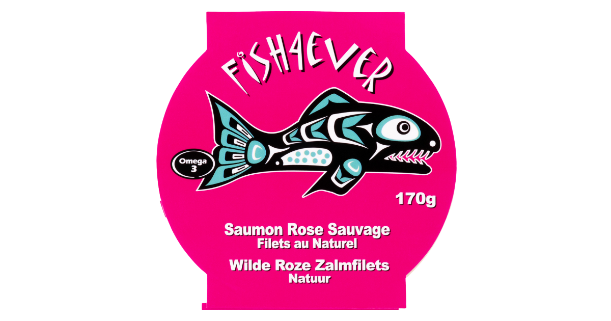 Wild salmon fillet in brine