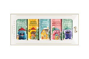 Pieninio šokolado rinkinys BUMCIŲ LINKĖJIMAI! 90g