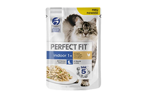 Canned cat food with salmon PERFECT FIT 85g