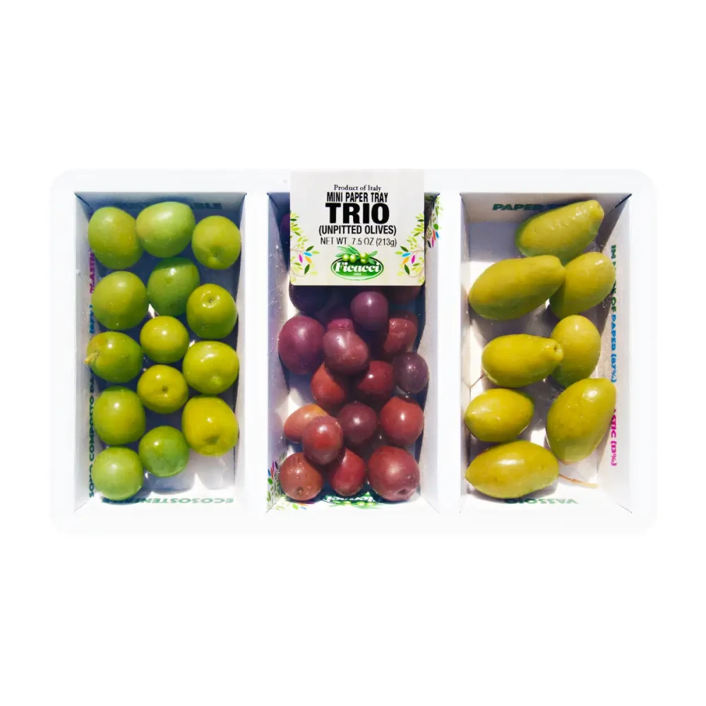 Alyvuogių rinkinys FICACCI TRIO, su kauliukais