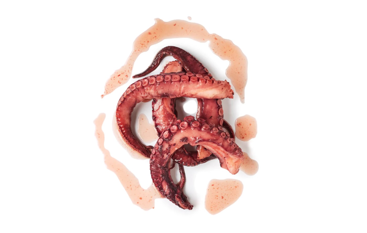 Frozen octopus, cooked, 550/800g
