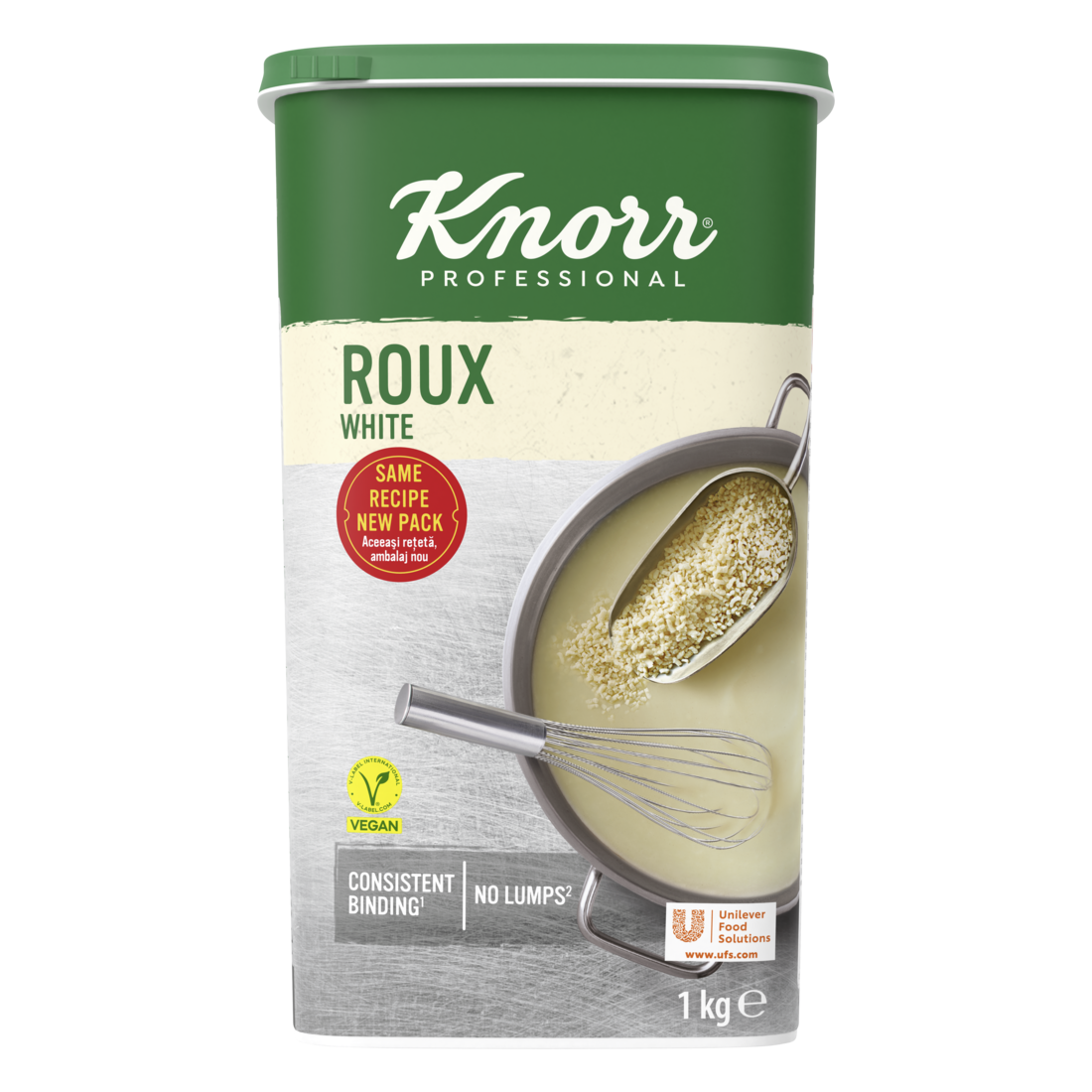 Mix KNORR White Roux, for preparing sauce,  1kg.