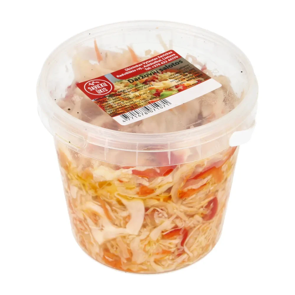 Vegetable salad, SAVICKAI FARM