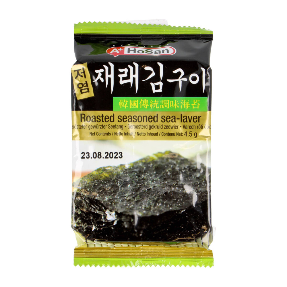 Crispy seaweed leaves