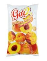 Drinking yogurt, peach flavor, plastic bag, 2,5%, 800 ml