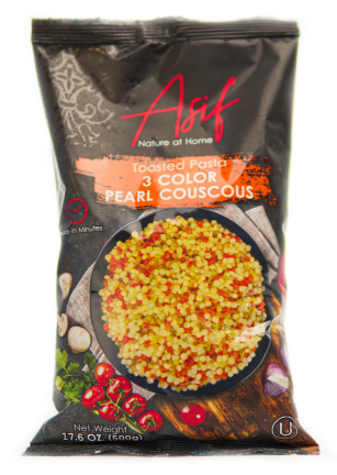Perlead ASIF couscous, tricolor, 500g