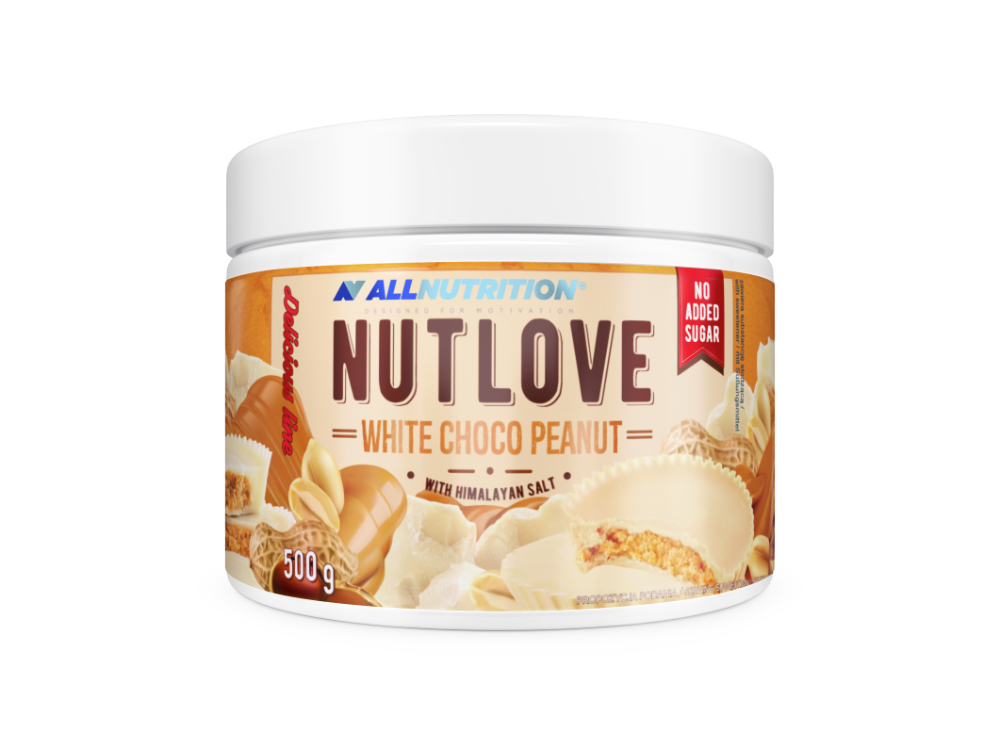 Kremas NUTLOVE ALLNUTRITION su kepintais riešutais ir Himalajų druska, 500g