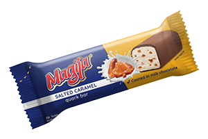 MAGIJA varškės sūrelis su sūdyta karamele 24.3%, 40g