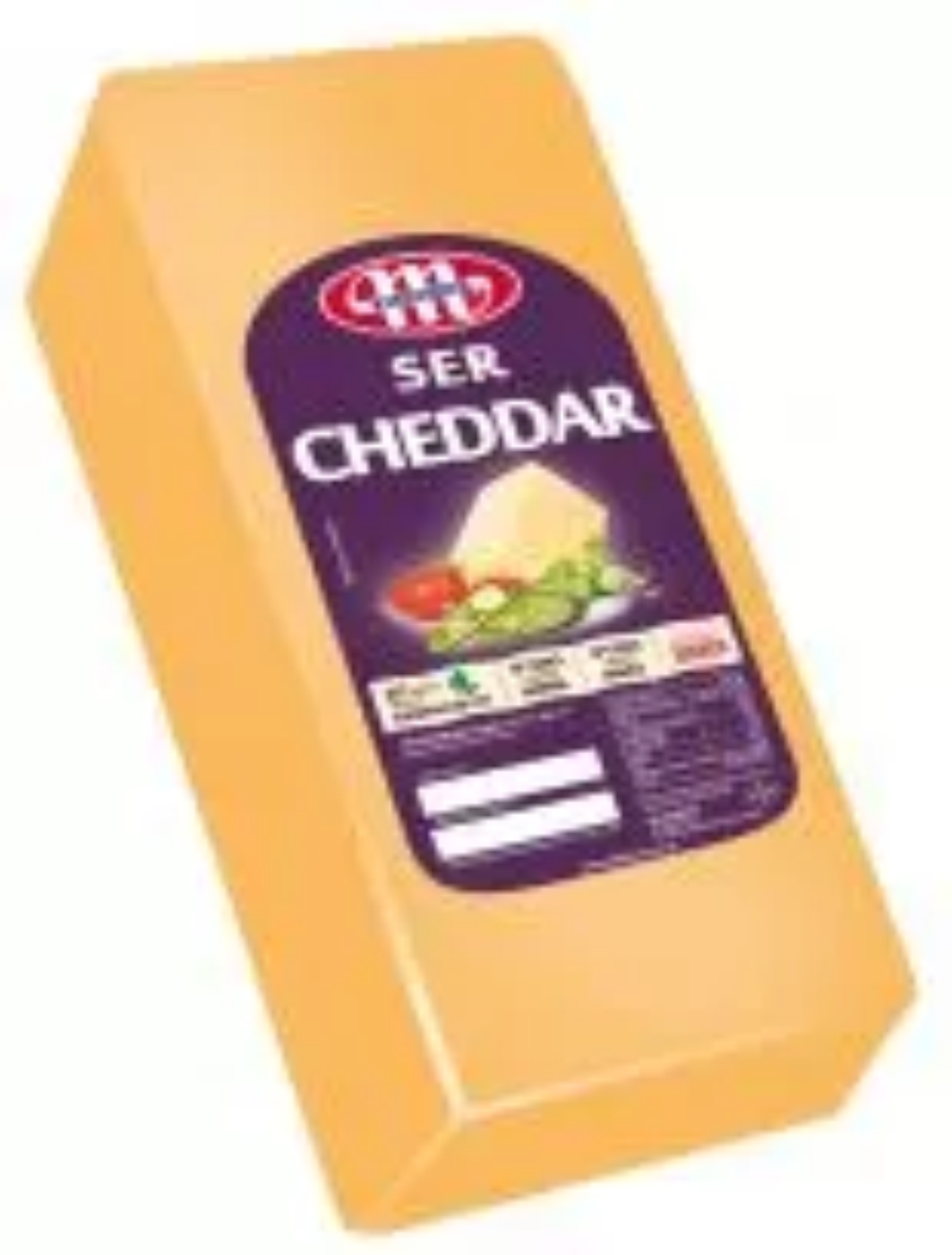 Hard cheese RED CHEDDAR,  block, 50%, ~2,5 kg (M)