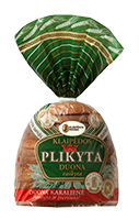 KLAIPĖDOS plikyta raikyta duona, 380 g