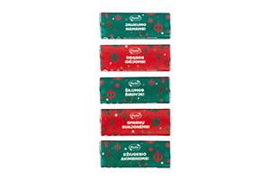 Juodasis šokoladas (50 %) „Saldžių akimirkų!“ 18g