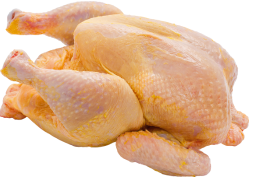 Frozen corn chicken whole, 1,5 kg
